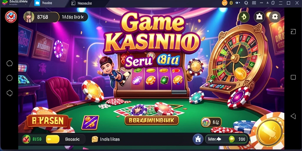 Screenshot gameplay Kasino yang mendebarkan dari 8768.