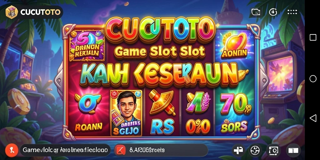 Tampilan gameplay Slot yang seru dan menegangkan di CUCUTOTO.