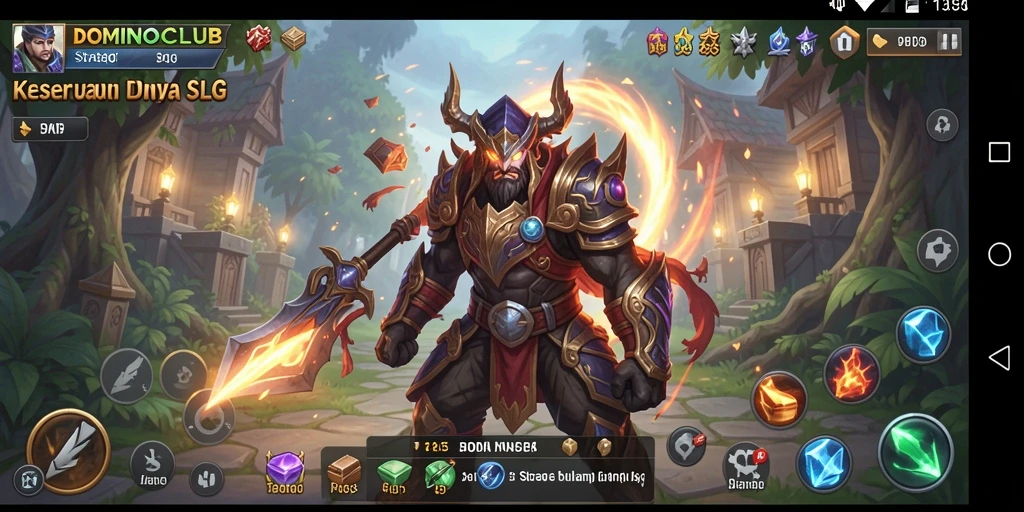 Tampilan gameplay menarik dari DOMINOCLUB yang menampilkan strategi dan kolaborasi.