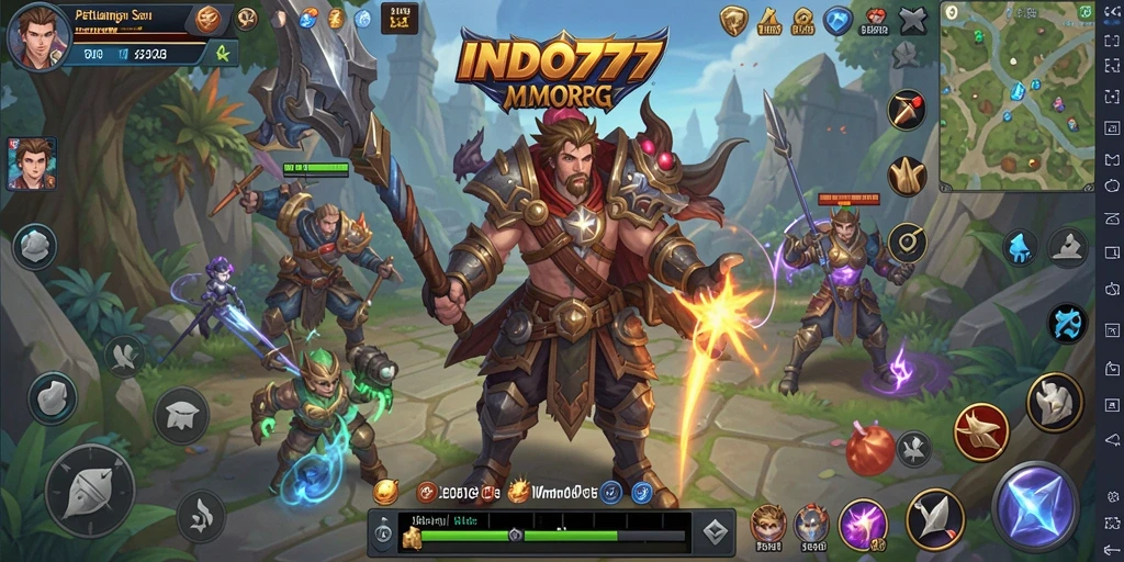 Screenshot gameplay menarik dari INDO777, menampilkan aksi petualangan yang mendebarkan.