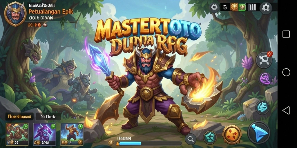 Screenshot gameplay MASTERTOTO menunjukkan aksi mendalam dan petualangan yang seru.