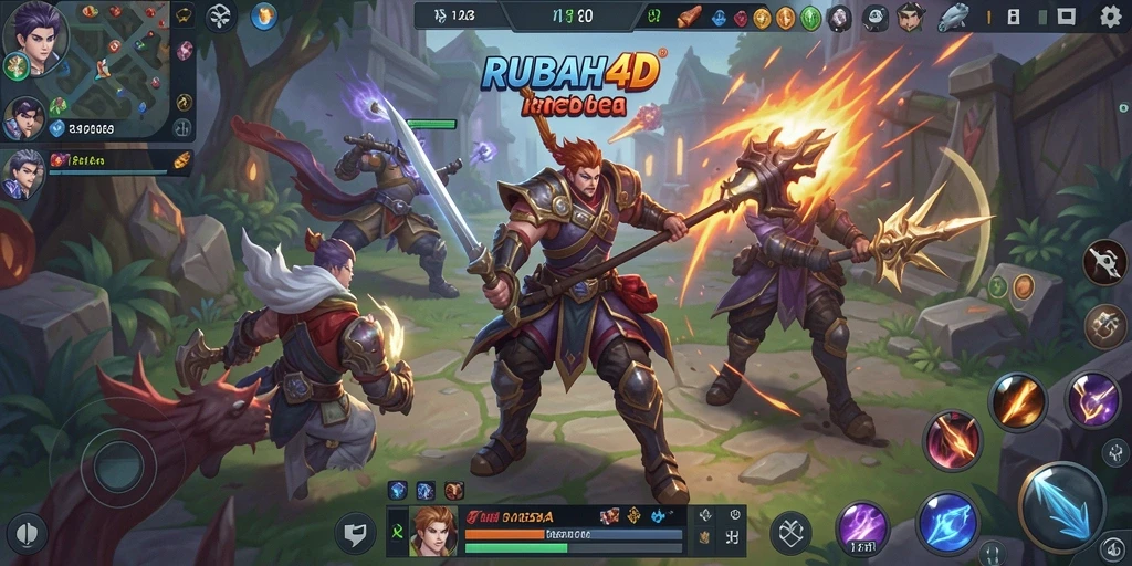 Tampilan gameplay RUBAH4D yang seru dan dinamis.